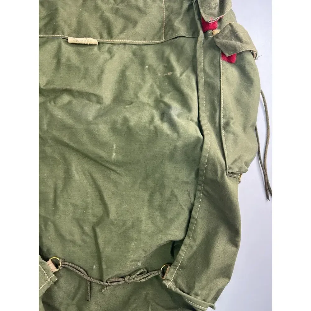 Vintage Del Campo Military Rucksack Pack Bag Olive No Straps